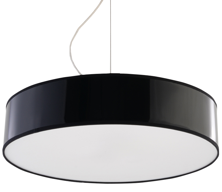 Sollux ARENA moderne Hngelampe rund schwarz 3-flg- E27